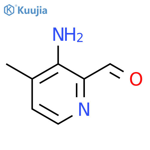 3-Amino-4-methylpyridine-2-carbaldehyde structure