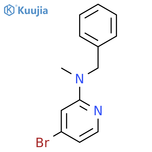 2-(N-Benzyl-N-methylamino)-4-bromopyridine structure