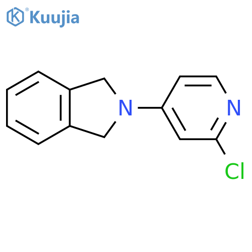 2-(2-Chloropyridin-4-yl)isoindoline structure