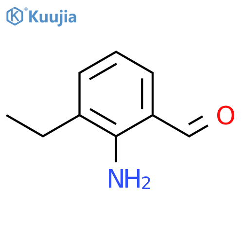 2-amino-3-ethylbenzaldehyde structure