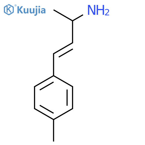 4-(4-methylphenyl)but-3-en-2-amine structure