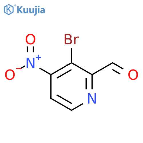 3-Bromo-4-nitropicolinaldehyde structure