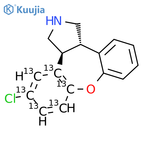N-Desmethyl Asenapine structure