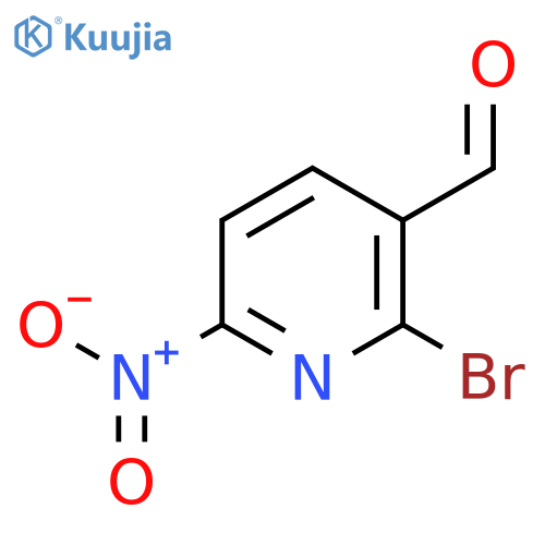 2-Bromo-6-nitronicotinaldehyde structure