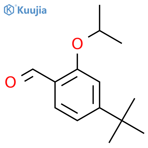 4-(t-Butyl)-2-isopropoxybenZaldehyde structure