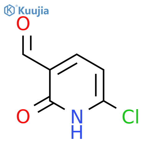 6-Chloro-2-hydroxynicotinaldehyde structure