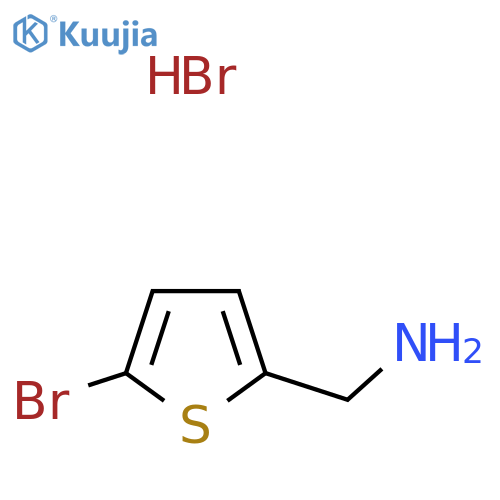 (5-Bromothiophen-2-yl)methanaminehydrobromide structure