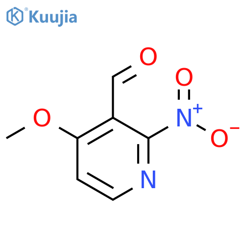 4-Methoxy-2-nitronicotinaldehyde structure
