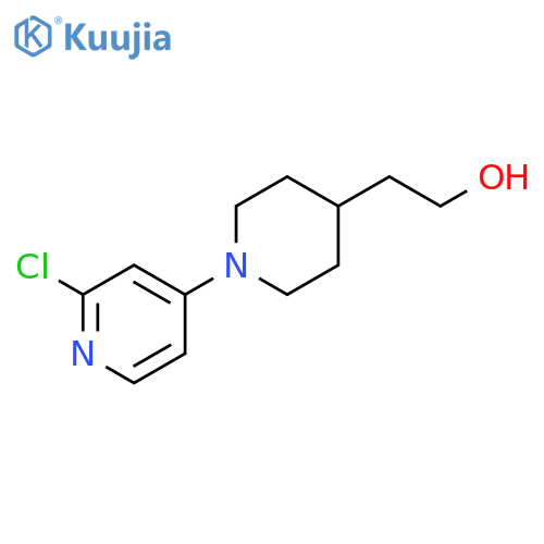 2-(1-(2-Chloropyridin-4-yl)piperidin-4-yl)ethan-1-ol structure