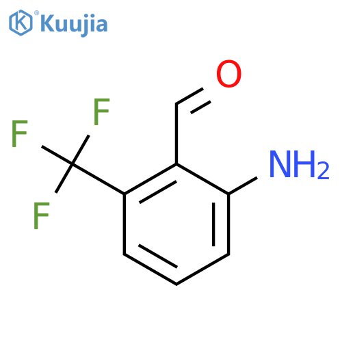 2-Amino-6-(trifluoromethyl)benzaldehyde structure