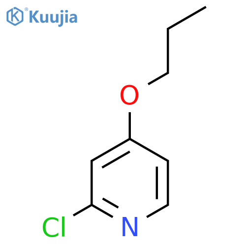 2-Chloro-4-propoxypyridine structure