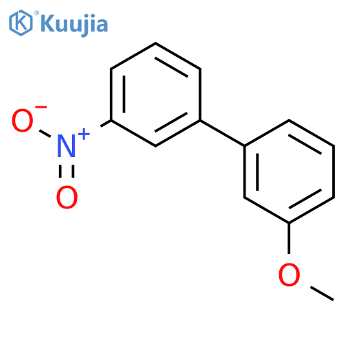 3-Methoxy-3'-nitro-1,1'-biphenyl structure
