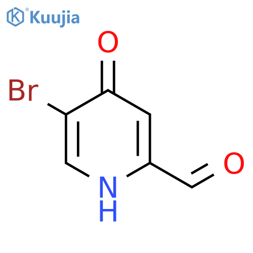 5-Bromo-4-hydroxypicolinaldehyde structure