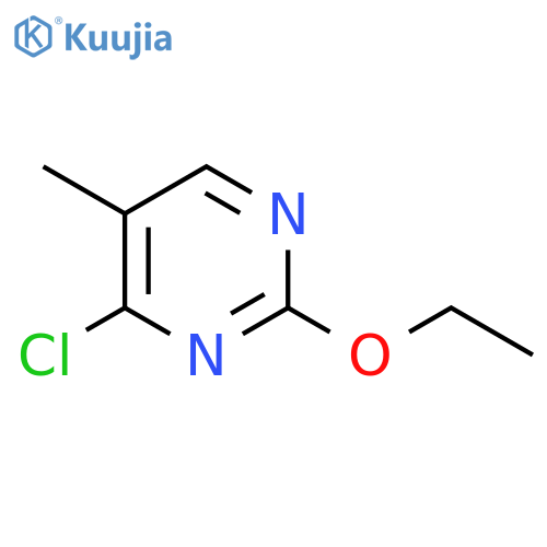 4-CHLORO-2-ETHOXY-5-METHYL-PYRIMIDINE structure