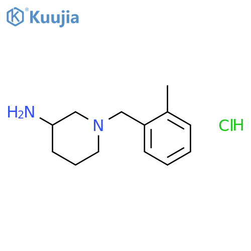 1-(2-Methylbenzyl)piperidin-3-amine hydrochloride structure