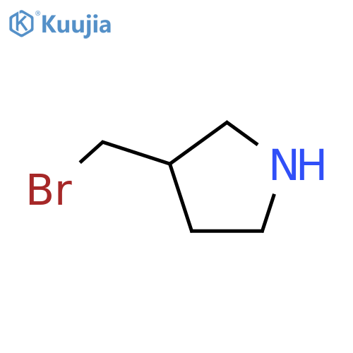 3-BROMOMETHYL-PYRROLIDINE structure