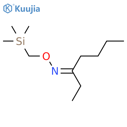 (Z)-N-(Trimethylsilylmethoxy)heptan-3-imine structure