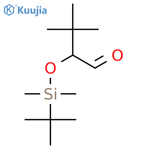 Butanal, 2-[[(1,1-dimethylethyl)dimethylsilyl]oxy]-3,3-dimethyl- structure