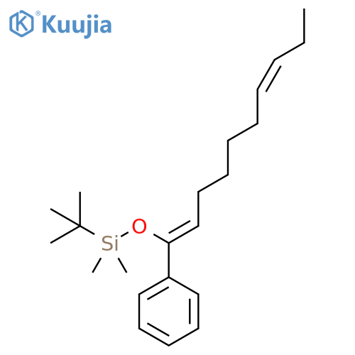 Silane, (1,1-dimethylethyl)dimethyl[(1-phenyl-1,7-decadienyl)oxy]-, (Z,Z)- (9CI) structure