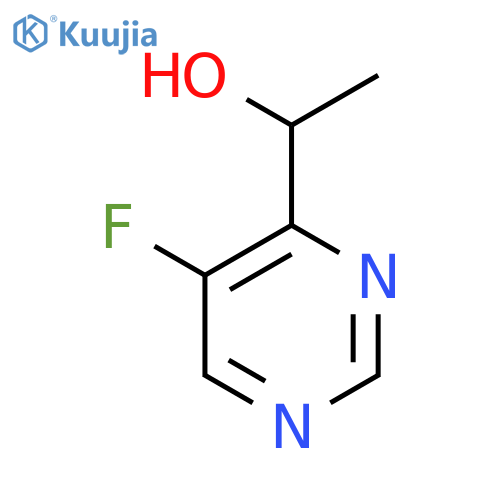 1-(5-Fluoropyrimidin-4-yl)ethanol structure