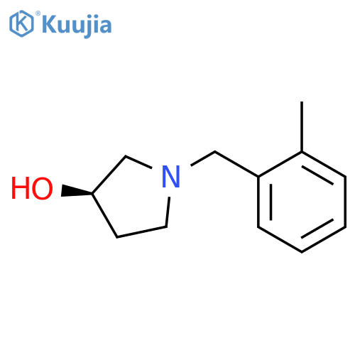 (R)-1-(2-Methylbenzyl)pyrrolidin-3-ol structure