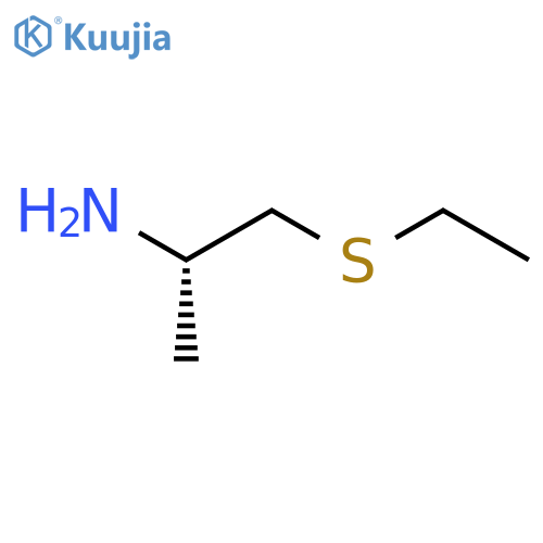 (2S)-1-(ethylsulfanyl)propan-2-amine structure