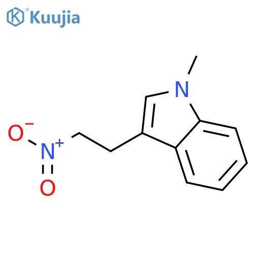 1-methyl-3-(2-nitroethyl)-1H-indole structure