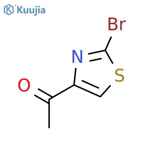 1-(2-bromo-1,3-thiazol-4-yl)ethan-1-one structure