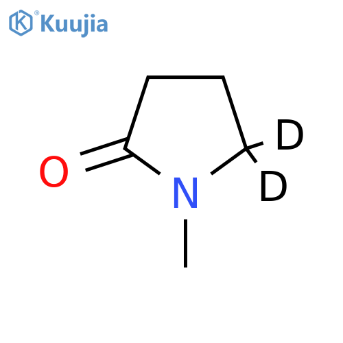 1-Methylpyrrolidinone-5,5,-d2 structure