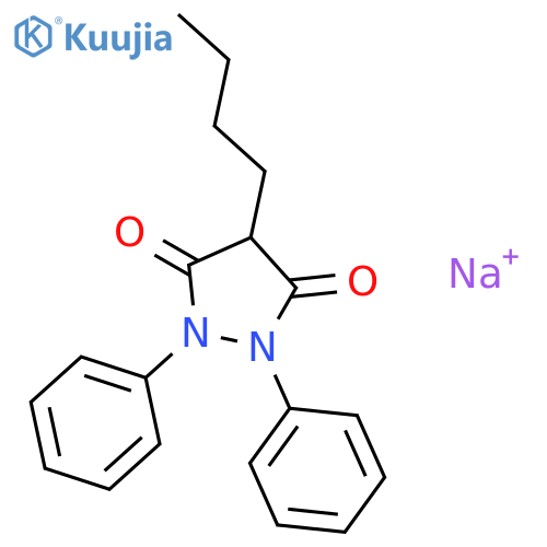 Sodiumbutazolidine structure