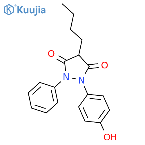 Oxyphenbutazone structure