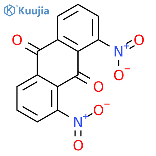 1,8-Dinitroanthracene-9,10-dione structure