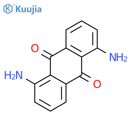 1,5-Diaminoanthraquinone structure
