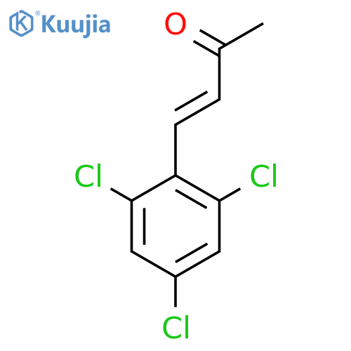 4-(2,4,6-trichlorophenyl)but-3-en-2-one structure