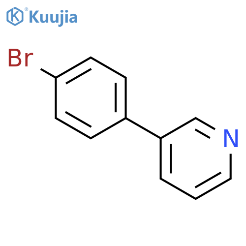 3-(4-Bromophenyl)pyridine structure