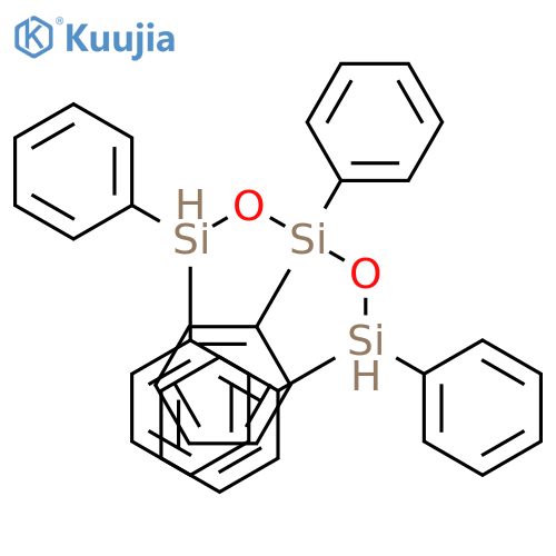 Trisiloxane, 1,1,3,3,5,5-hexaphenyl- structure