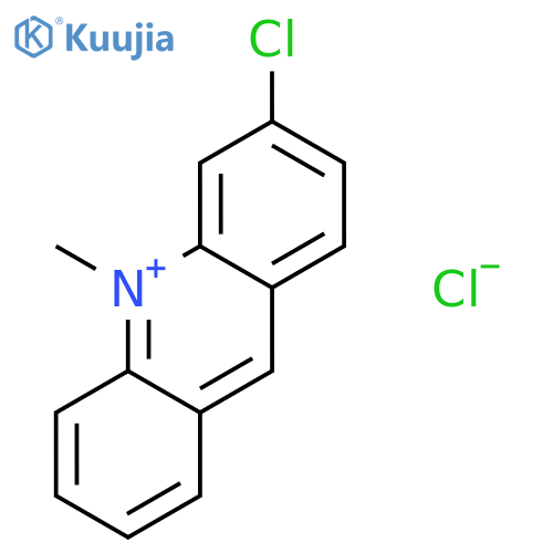 Acridinium, 3-chloro-10-methyl-, chloride structure