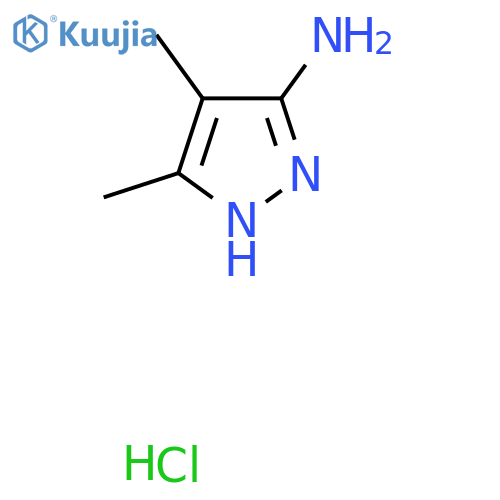 4,5-Dimethyl-1H-pyrazol-3-ylamine hydrochloride structure