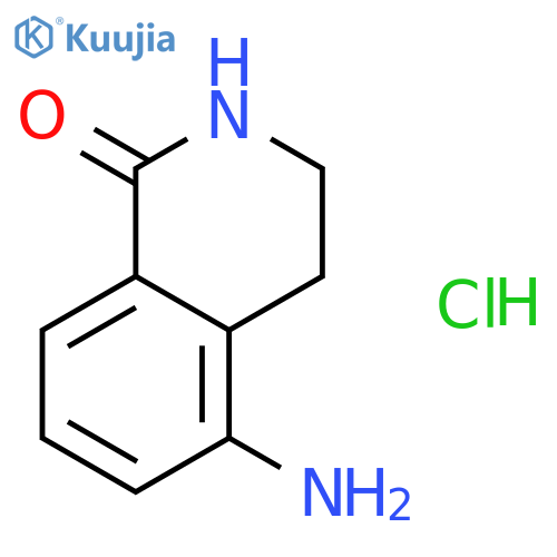 5-Amino-3,4-dihydroisoquinolin-1(2H)-one hydrochloride structure