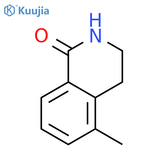 3,4-dihydro-5-methyl-1(2H)-Isoquinolinone structure