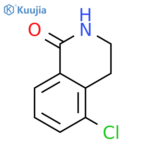 5-Chloro-3,4-dihydro-2H-isoquinolin-1-one structure