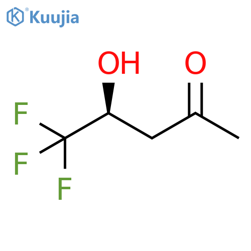 2-Pentanone, 5,5,5-trifluoro-4-hydroxy-, (4S)- structure