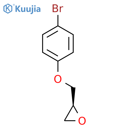 (s)-2-((4-bromophenoxy)methyl)oxirane structure
