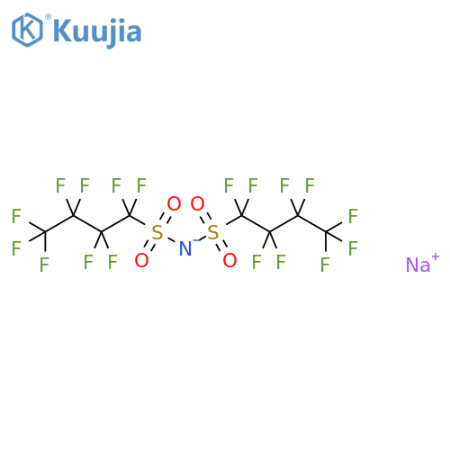 Sodium Bis(nonafluorobutanesulfonyl)imide structure