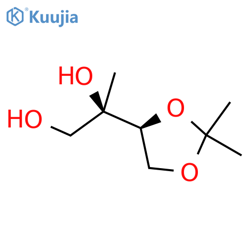 2-(2,2-Dimethyl-1,3-dioxolan -4-yl)propane-1,2-diol structure