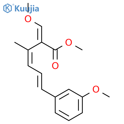 3,5-Hexadienoic acid,2-(methoxymethylene)-6-(3-methoxyphenyl)-3-methyl-, methyl ester, (2E,3Z,5E)- structure