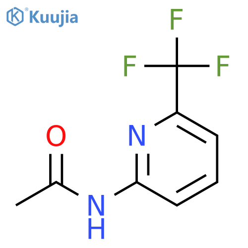 2-Acetamido-6-trifluoromethylpyridine structure