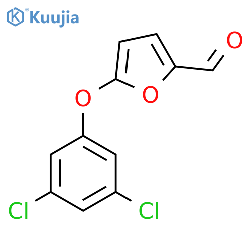 5-(3,5-Dichlorophenoxy)furan-2-carbaldehyde structure