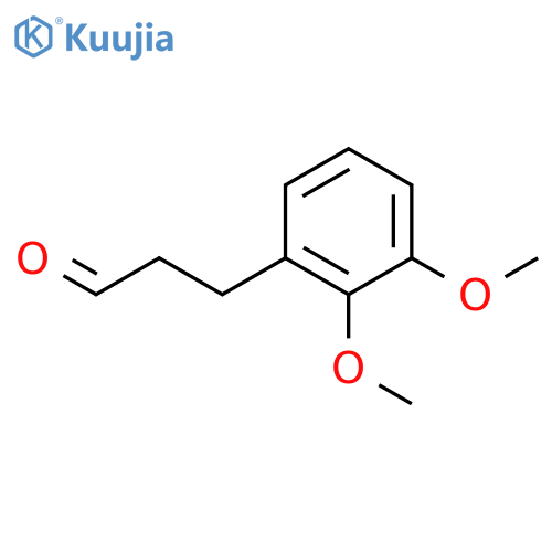 3-(2,3-dimethoxyphenyl)propanal structure