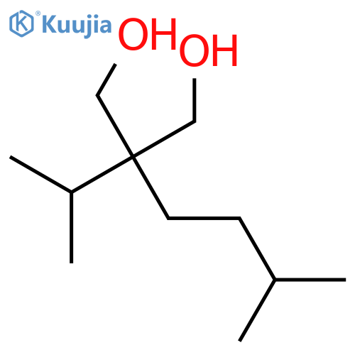 2-Isopentyl-2-isopropylpropane-1,3-diol structure